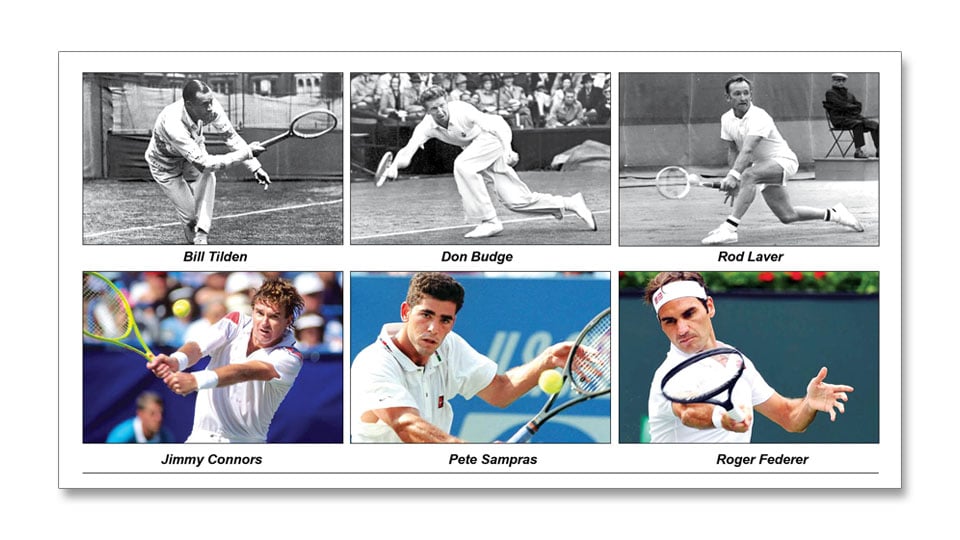 World’s Top 30 Tennis Players