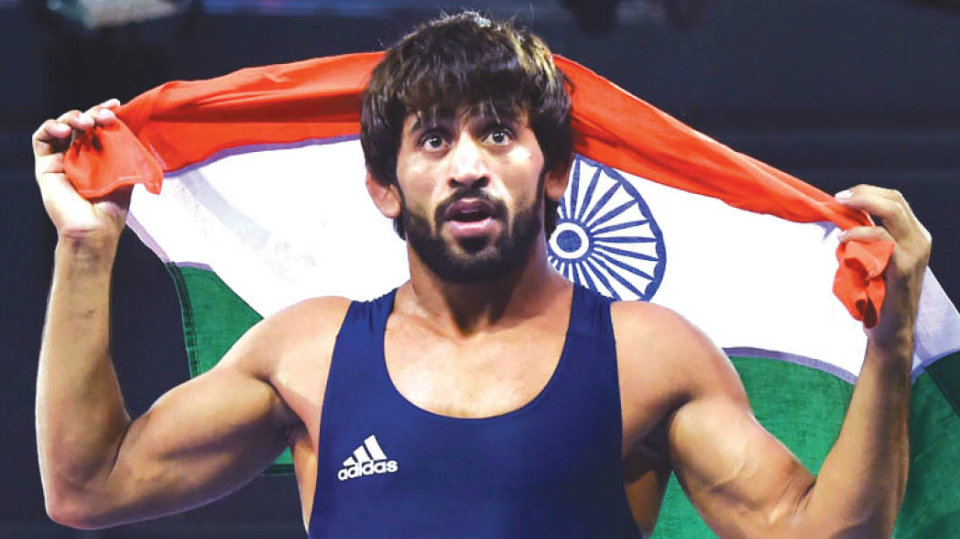 Asian Wrestling Championships : Bajrang Punia wins India’s first Gold Medal