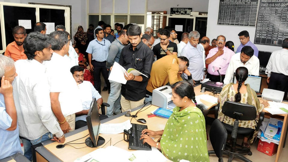 Work at Sub-Registrar Offices disrupted for want of computer peripherals