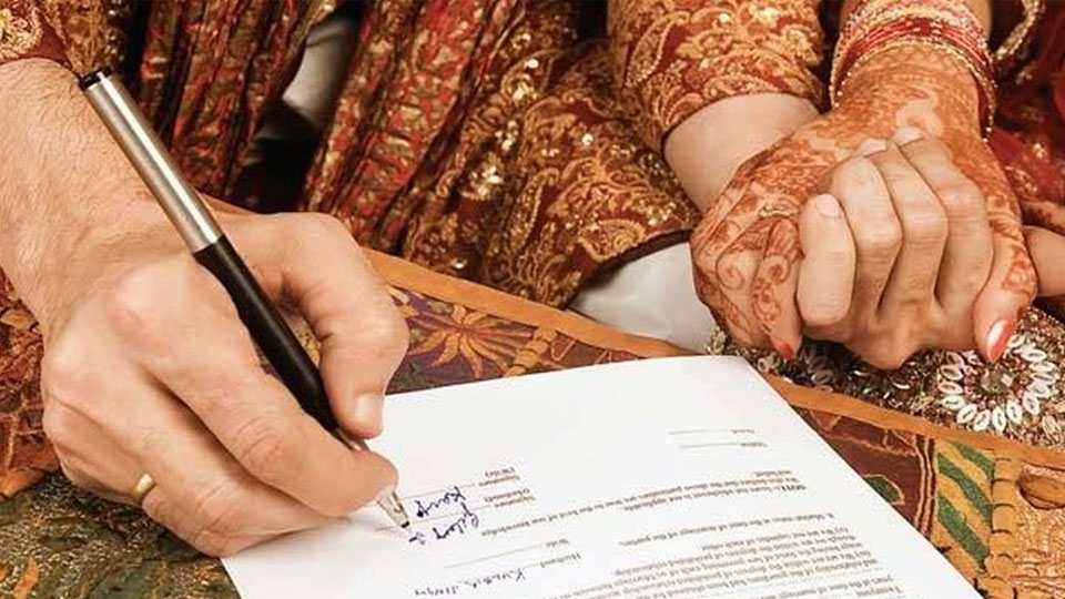 Increased awareness among people pushing up marriage registrations