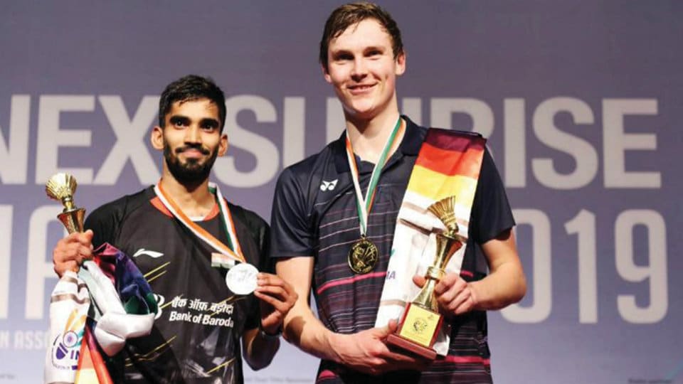 Srikanth loses to Axelsen  in India Open 2019 final