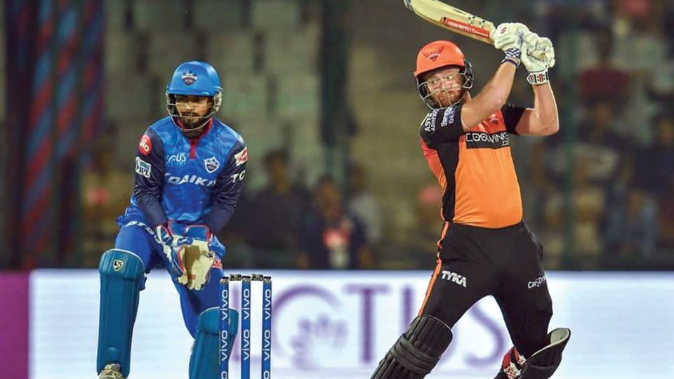 Bairstow, bowlers excel as Sunrisers score comfortable win over Delhi