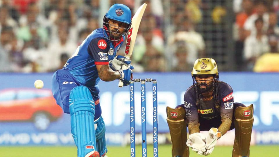 Shikhar Dhawan’s best-ever IPL score leads Delhi Capitals to victory