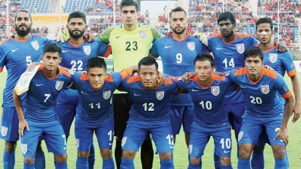 After 18 years, Indian team to play FIFA Ranking Tourney