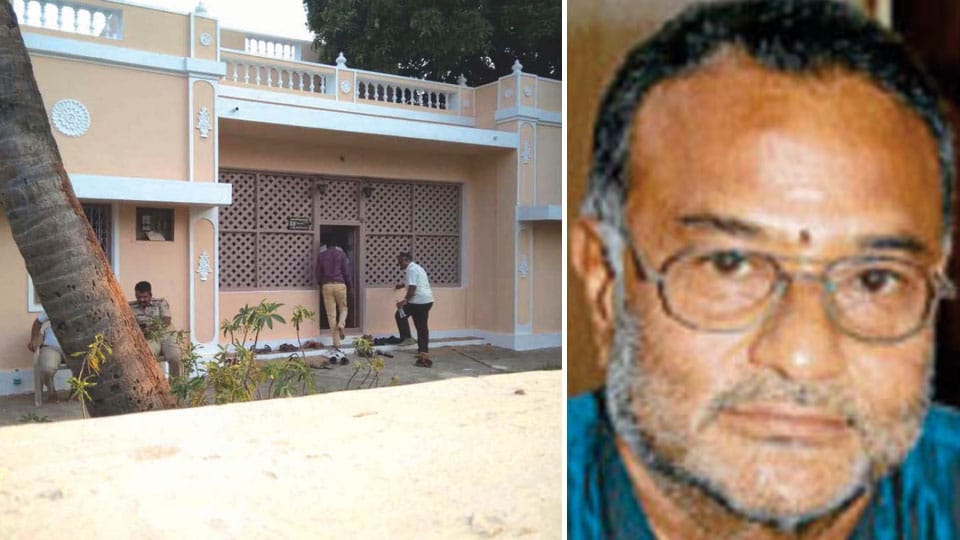 I-T raid on former Congress Minister’s house at Mandya