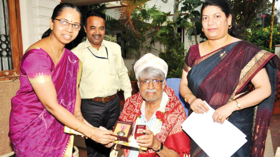 Pt. Rajeev Taranath presented ‘Padma Shri’ Award