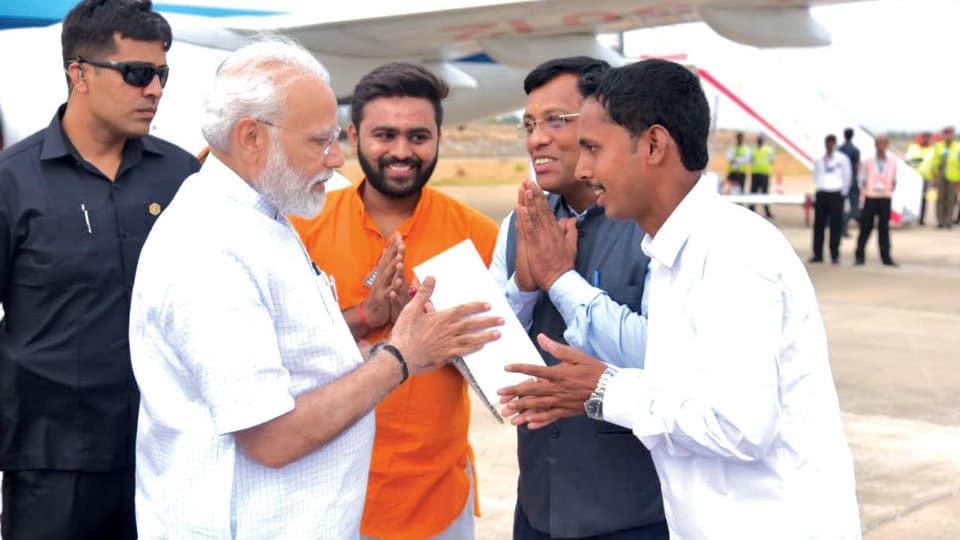 PMO compliments Mysuru youth for highlighting problems in Kashi