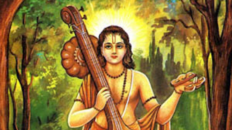 Spiritual discourse in Kannada on Narada Bhakti Sutra