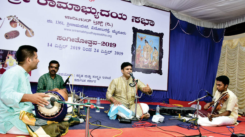 129th Ramotsava by Ramabhyudaya Sabha – 4: A spirited concert