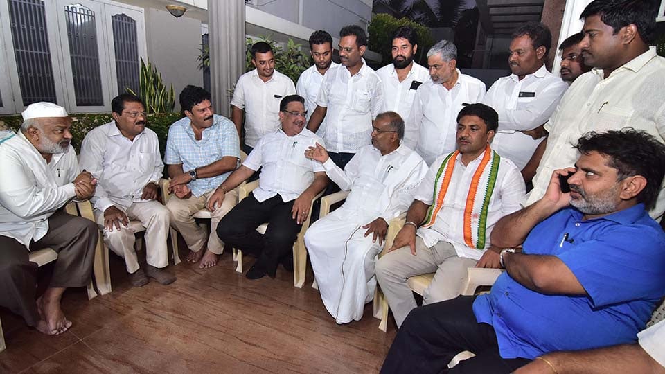 GTD disappointed over lack of coordination between local Congress-JD(S) leaders