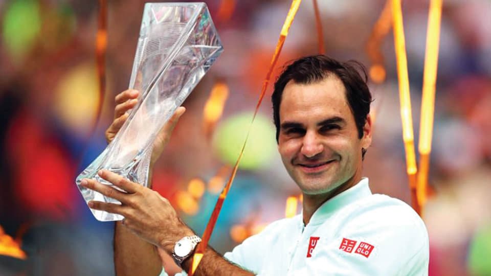 Federer lifts 101st title