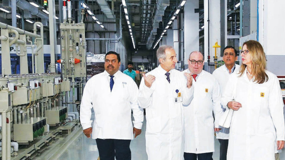Austria Ambassador to India visits AT&S Plant