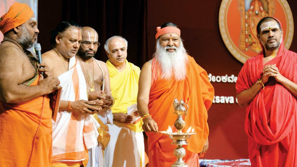 Week-long ‘Brahmotsava’ programmes begin on a musical note at Ganapathy Ashrama