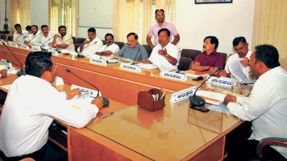 Two MLCs engage in verbal duel over land issue at MUDA meeting