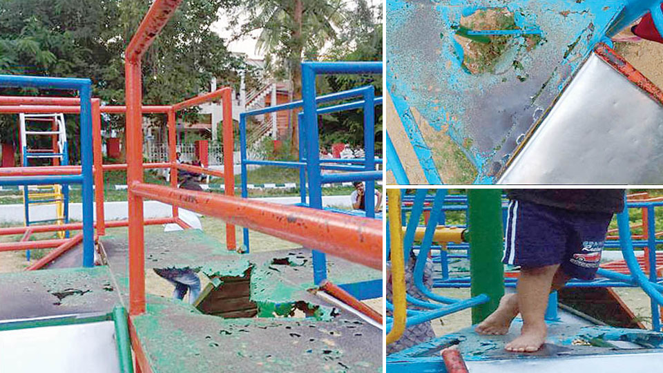 Conduct safety audit of Parks to make it child-friendly