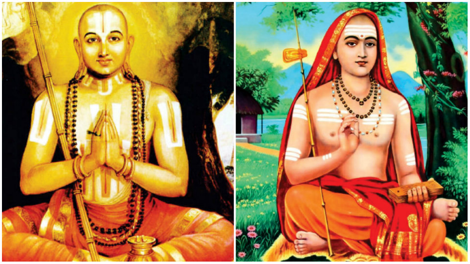 Salutations to two Acharyas