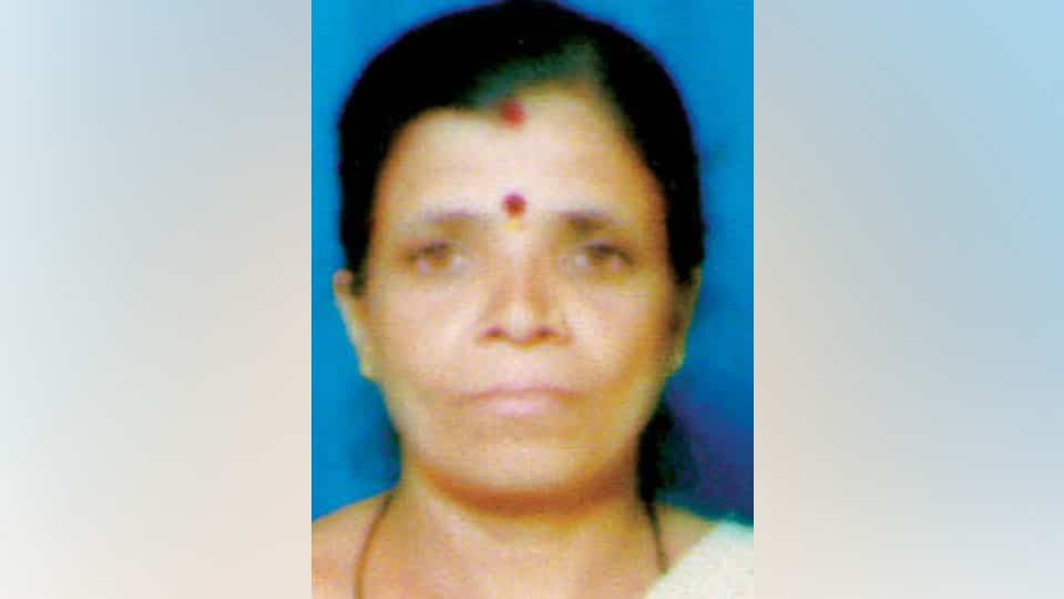 Woman missing from Srirangapatna