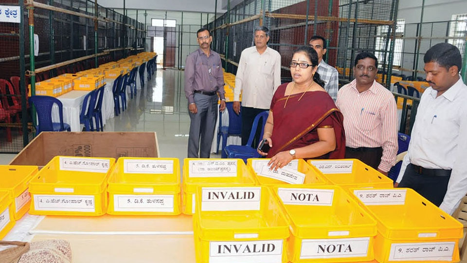 LS polls vote counting: Ban orders in city on May 23, 24