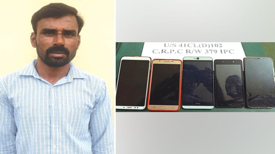 Cell phone thief held