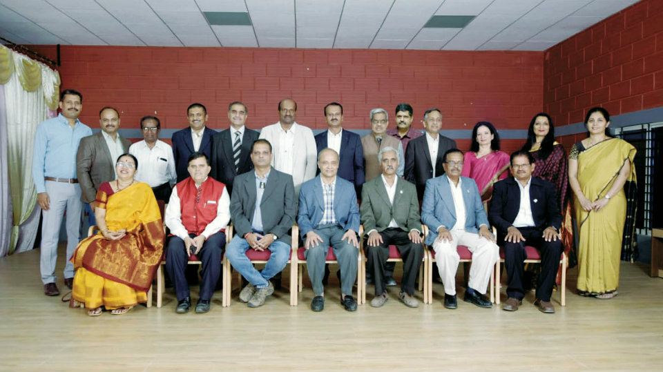 New team for Rotary Mysore Brindavan