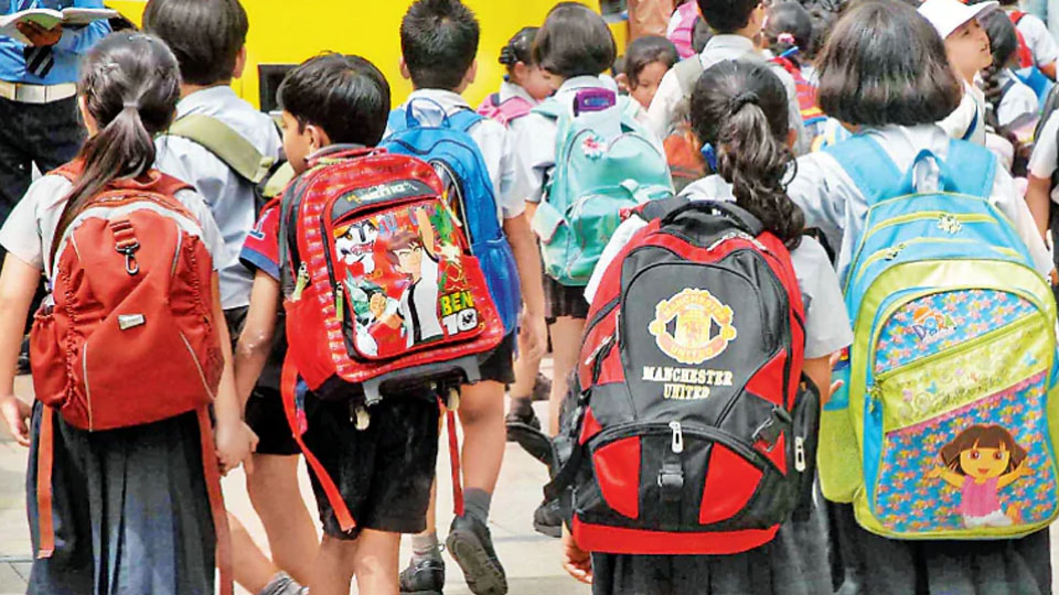 State puts Cap on School Bag weight