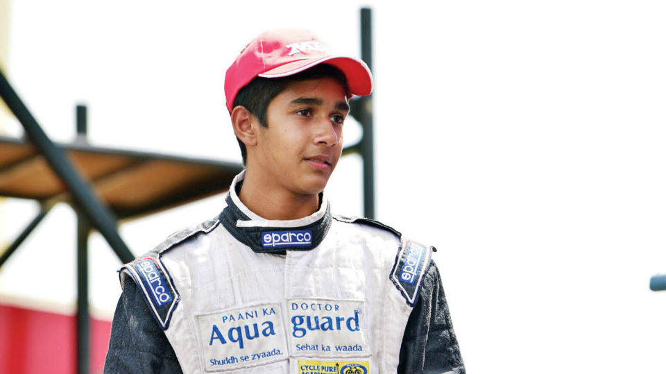 Yash Aradhya to make Intl. Formula-4 debut