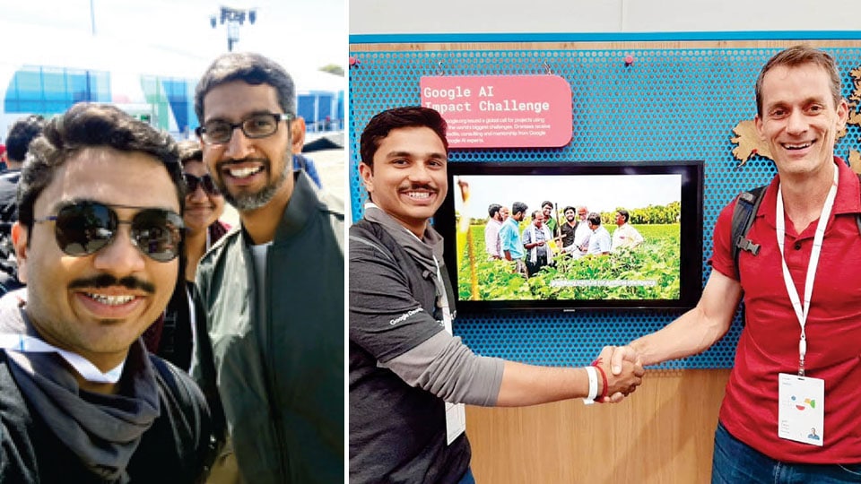 Mysuru youth attends Google Annual Conference