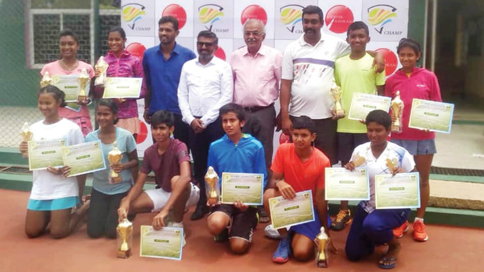 MTC AITA National Tennis Championship: Harshini Vishwanand bags double