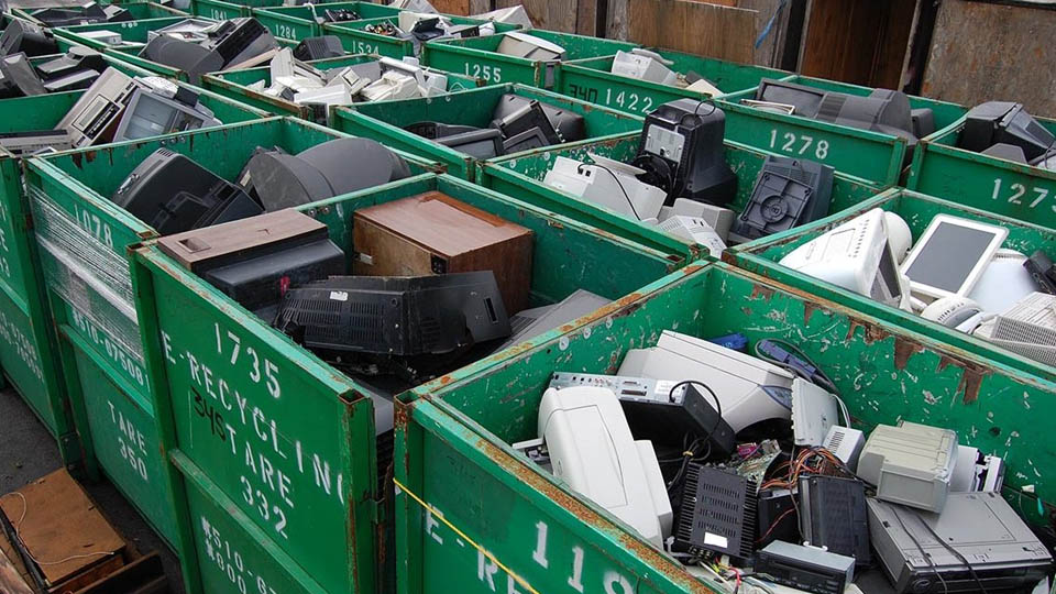 E-waste Collection Centre at Lions School in Gokulam