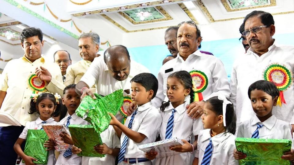 Govt. schools to be developed on the lines of Kendriya Vidyalaya: CM HDK