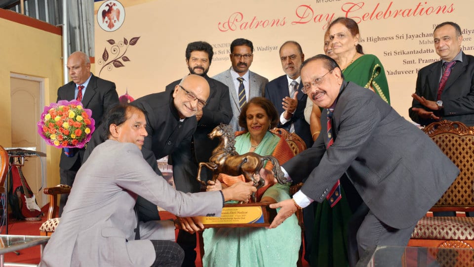 Patrons Day celebrated at Mysore Sports Club