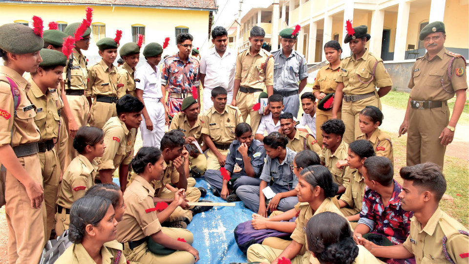 Annual camp for NCC cadets