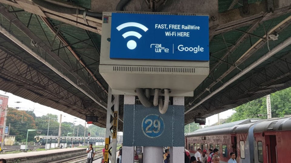 Wi-Fi facility to be extended in 30 more Railway Stations of Mysuru Division