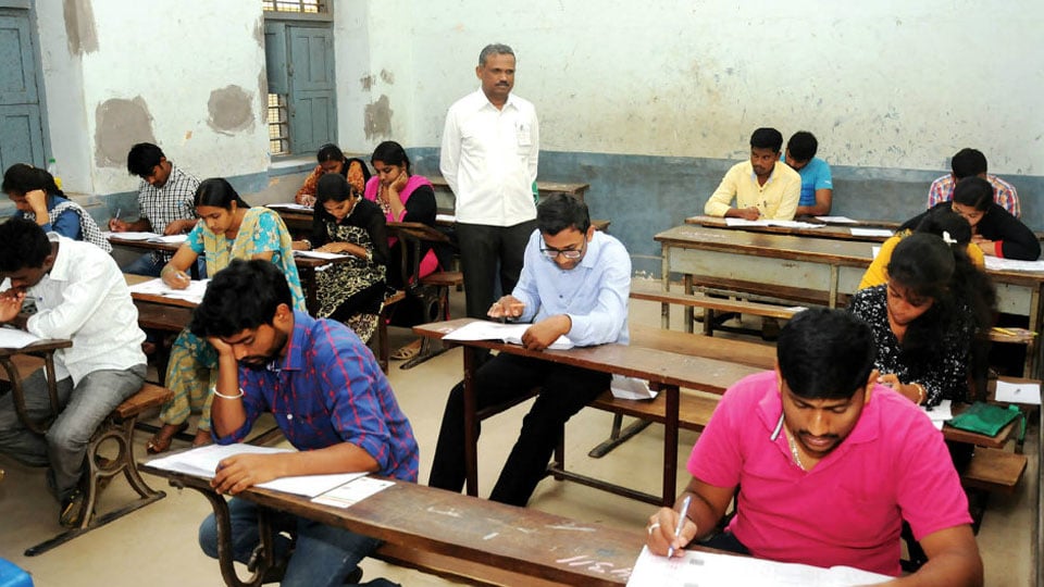 KPSC exam: 13,000 candidates appear, 5,000 absent