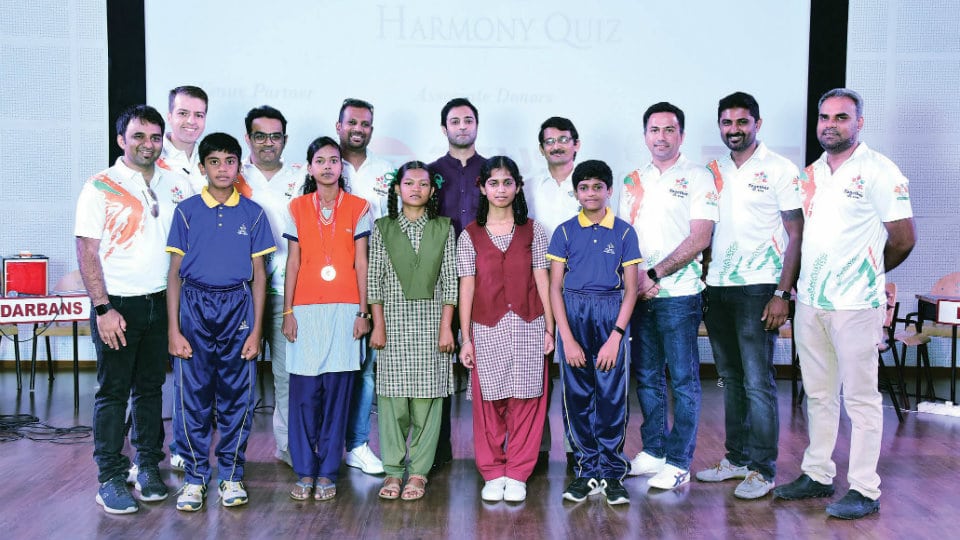 Harmony Quiz winners