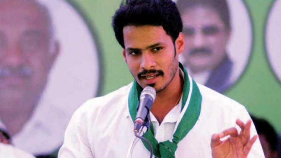 Is Nikhil inclined to contest Assembly polls from Mandya?