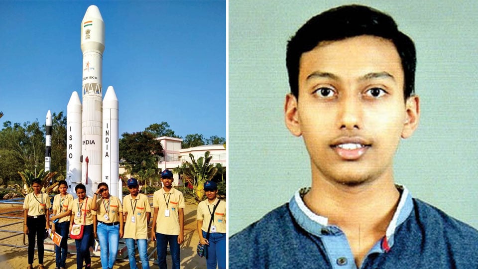 Mysuru boy attends ISRO Young Scientist Programme