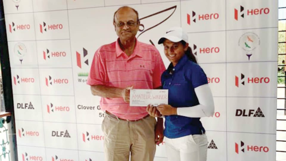 Hero Women’s Pro Golf Tour 2019: City’s Pranavi finishes runner-up