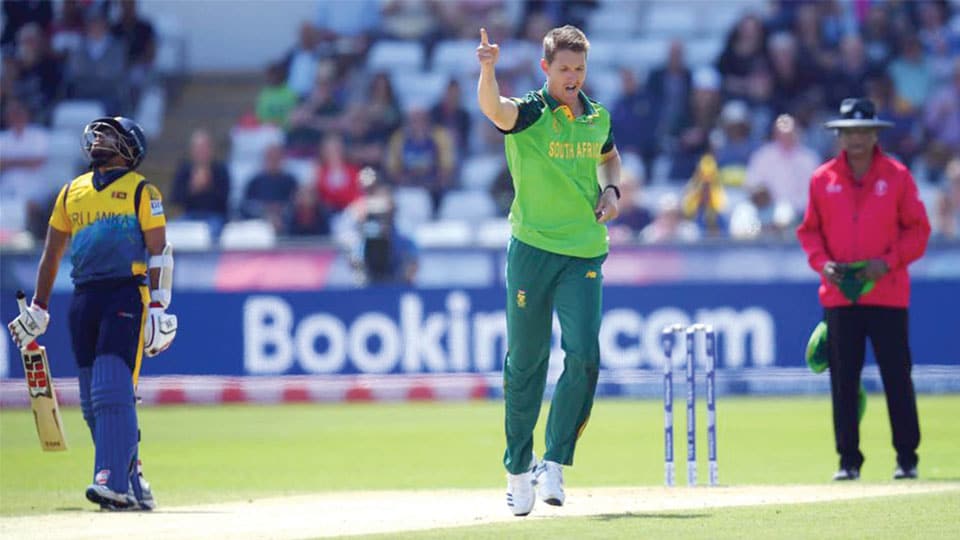 ICC World Cup 2019: South Africa scores big nine-wicket win over Sri Lanka