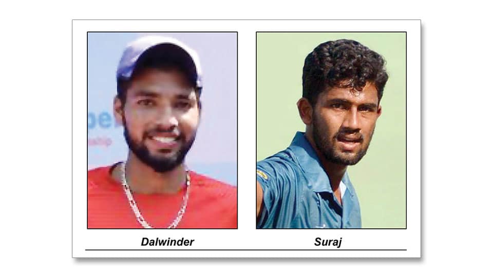 AITA Tennis: Dalwinder, Suraj  seeded at the top