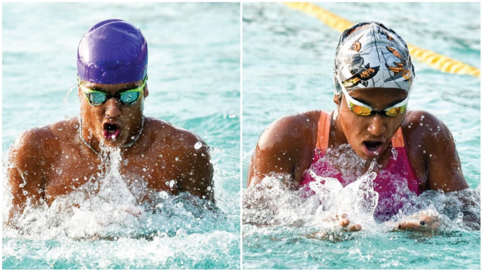 State Sub-Junior & Junior Aquatic Championship Suvana, Ridhima, Utkarsh set new marks