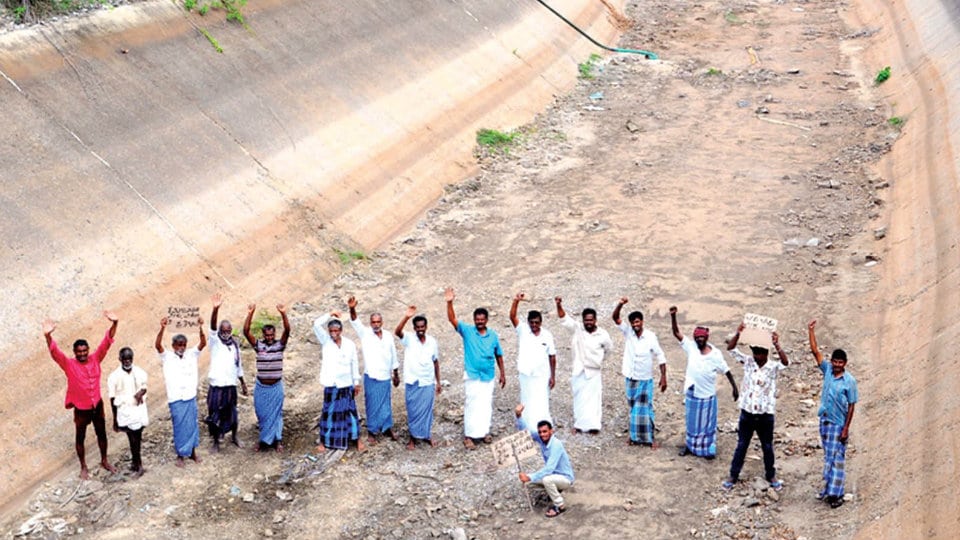Water release amidst shortage irks farmers