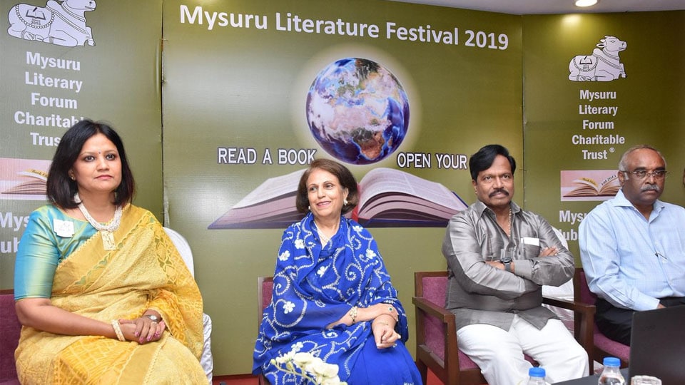 Pramoda Devi lauds Literary Festival topics