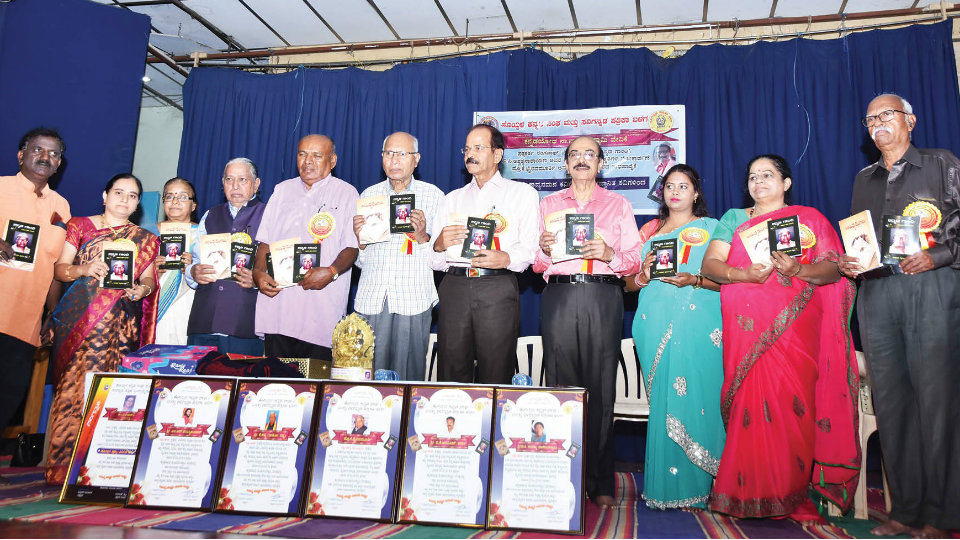 Two books launched