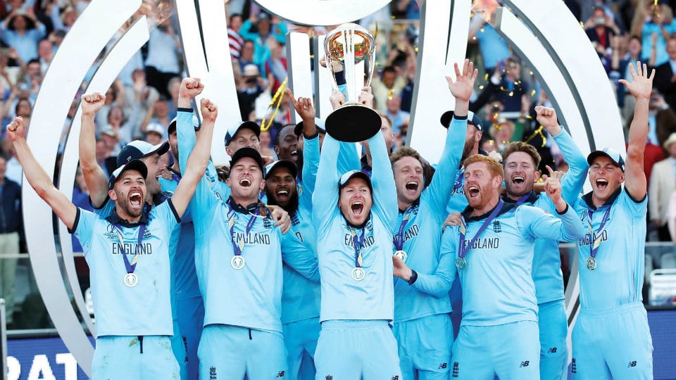 England crowned World Champions