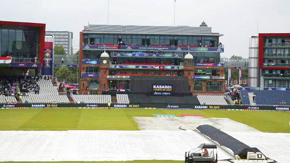 ICC World Cup 2019: India Vs New Zealand Rain refuses to relent Semi-final goes into Reserve Day