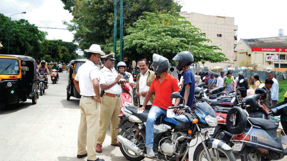 Hefty traffic fine from today
