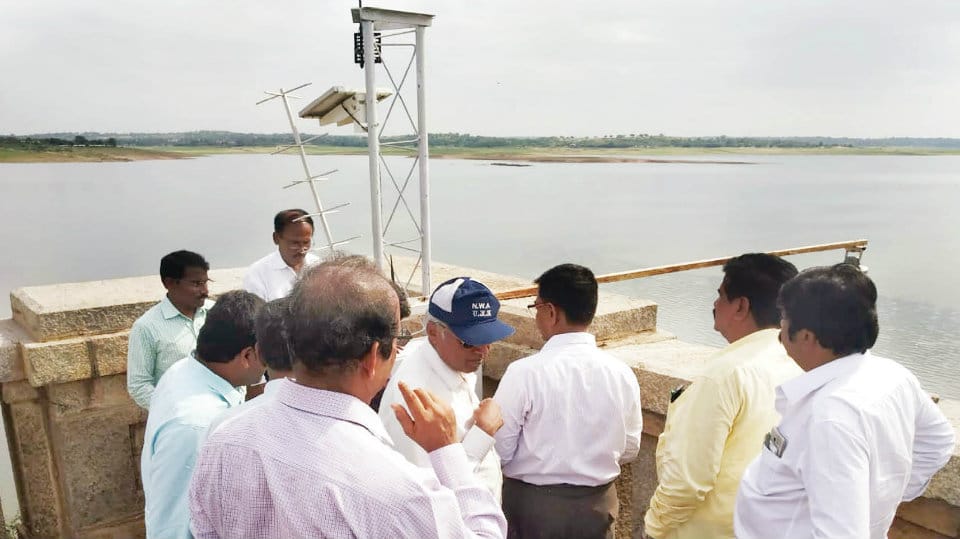 Telemetric Water Gauge at KRS, Harangi