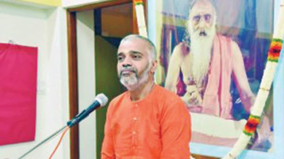 Gita Jnana Yajna in Kannada by Swami Adityananda from tomorrow