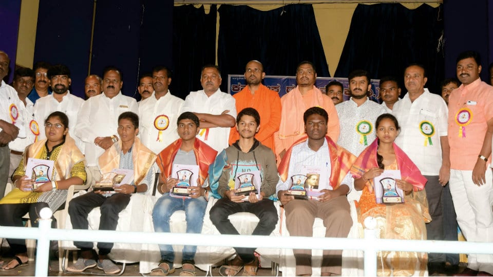 Meritorious SC/ST students feted